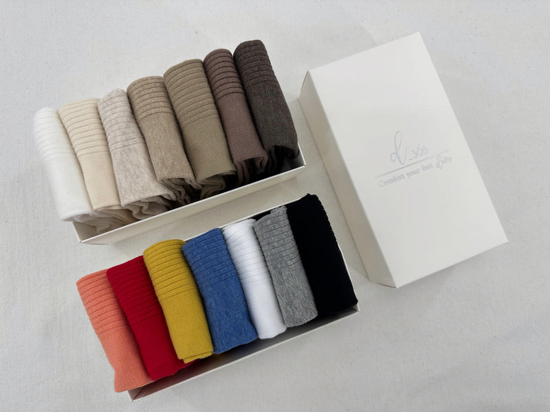 Ribbed Crew Socks | Women’s Ankle Calf