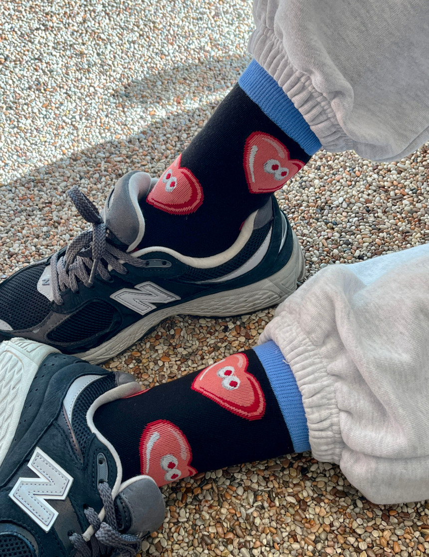 Love Stares Sock | Women’s Half Calf